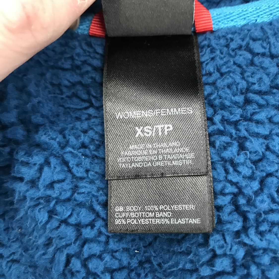 노스페이스 딥파일 블루 플리스자켓 [XS] 상품이미지5