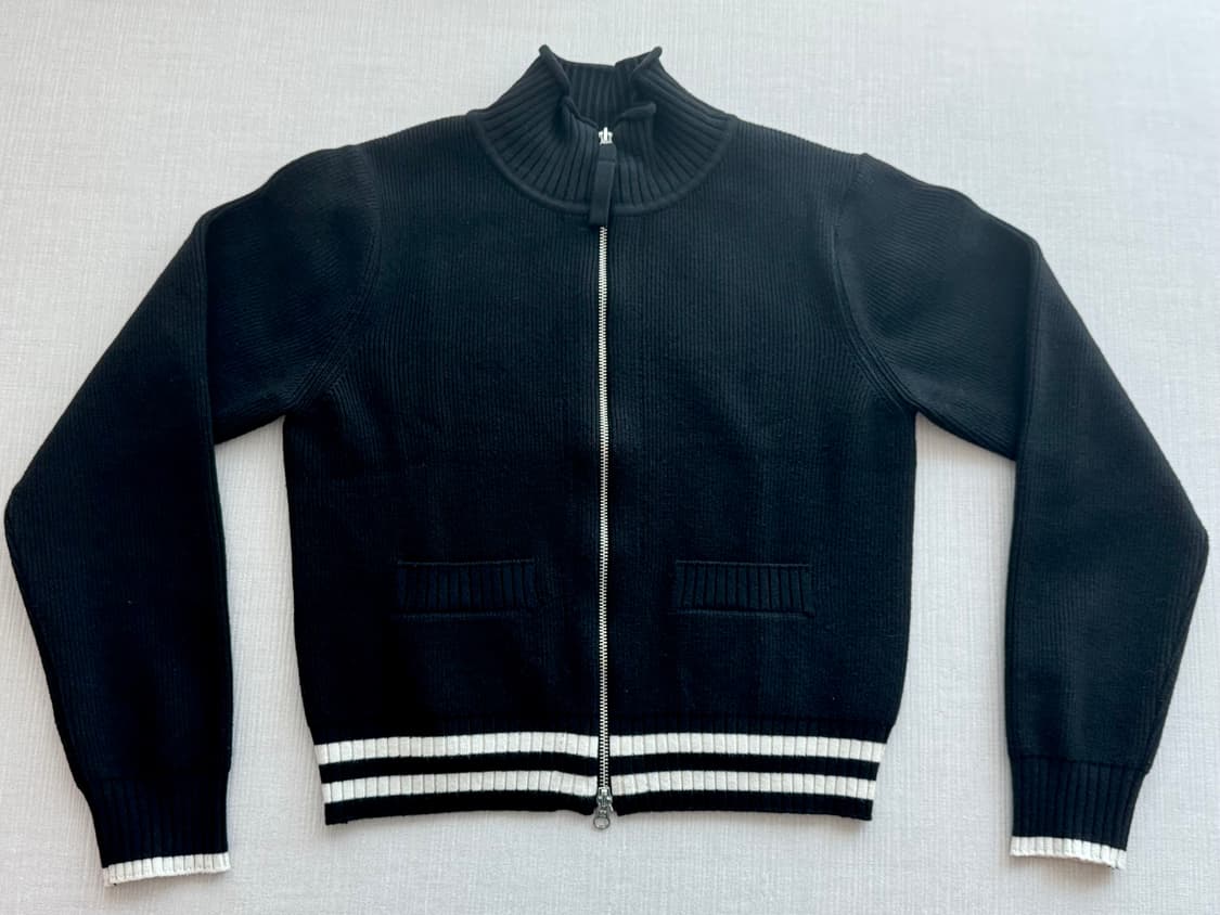 마뗑킴 니트 가디건 블랙 상품이미지1