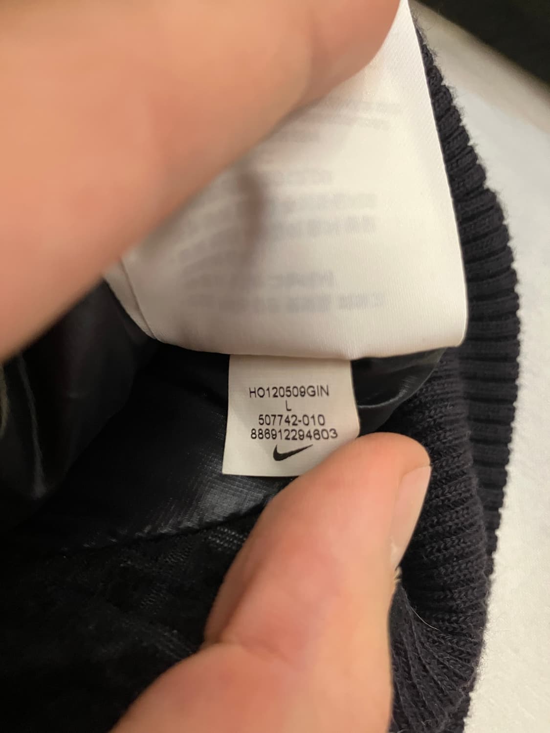 나이키 NYC 디스트로이어 울 레더 바시티 자켓 상품이미지7