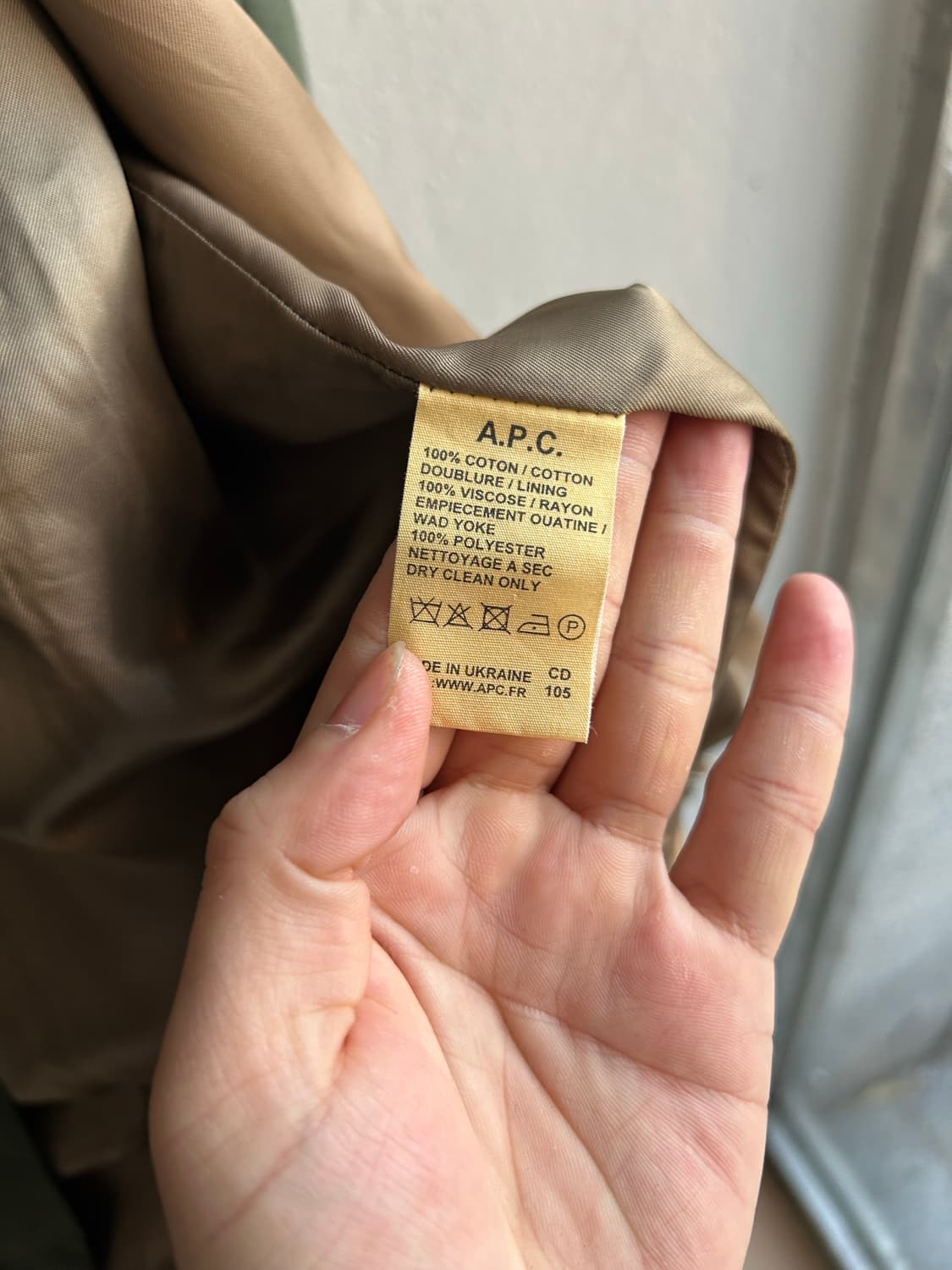 APC 아페쎄 밀리터리 파카 상품이미지6