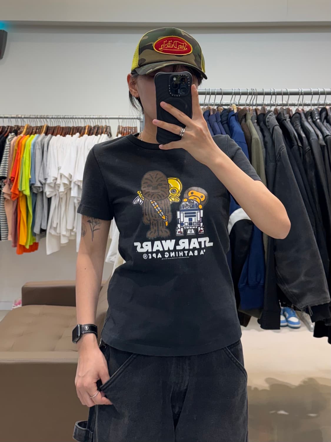 베이프 x 스타워즈 티셔츠 상품이미지6