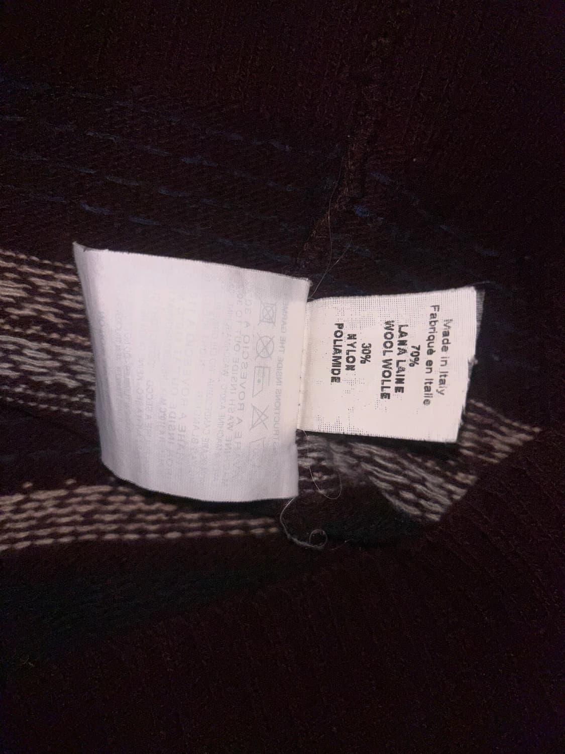 라프시몬스 2005aw 목폴라 니트 상품이미지6