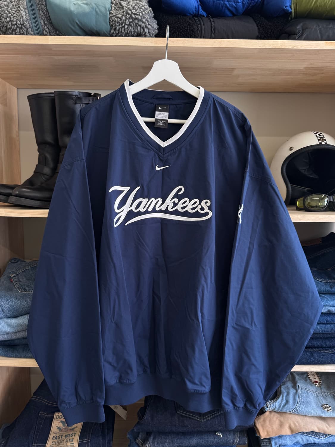 나이키 뉴욕 양키스 양키즈 유니폼 웜업 져지 xxl 상품이미지2