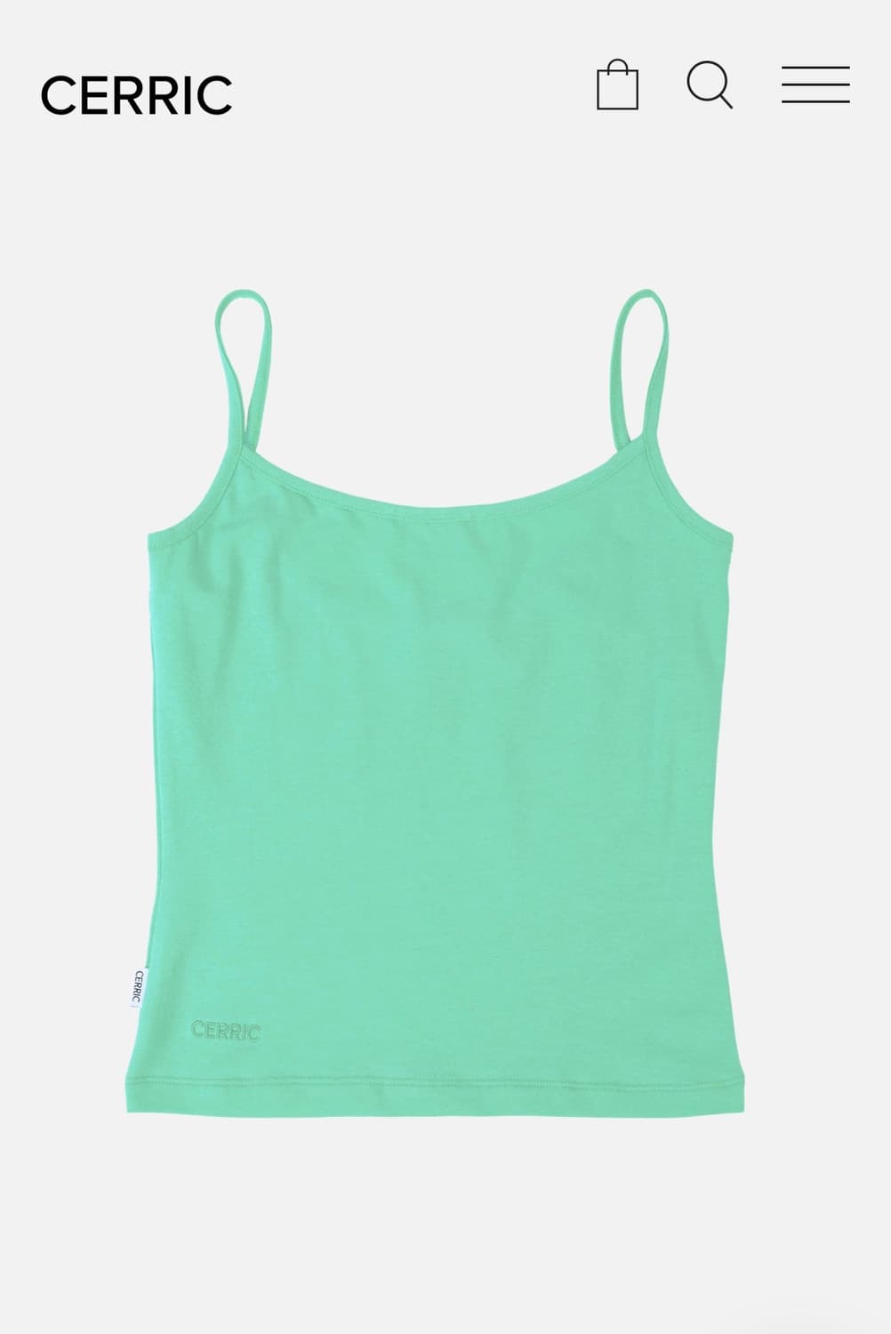 Cerric - basic sleeveless mint 상품이미지2