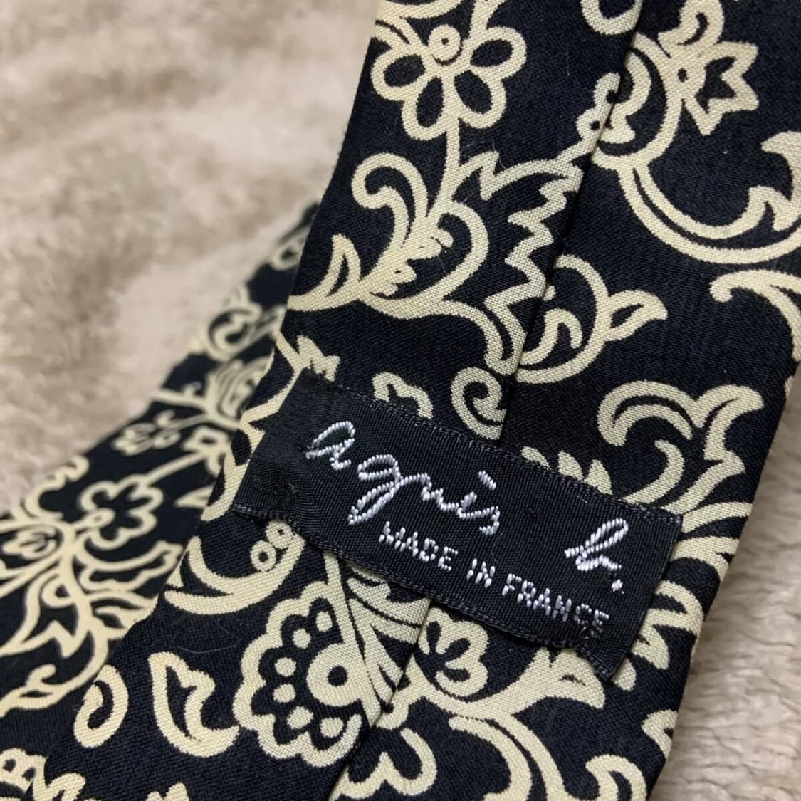 Agnes B Jacquard Scarf 상품이미지3