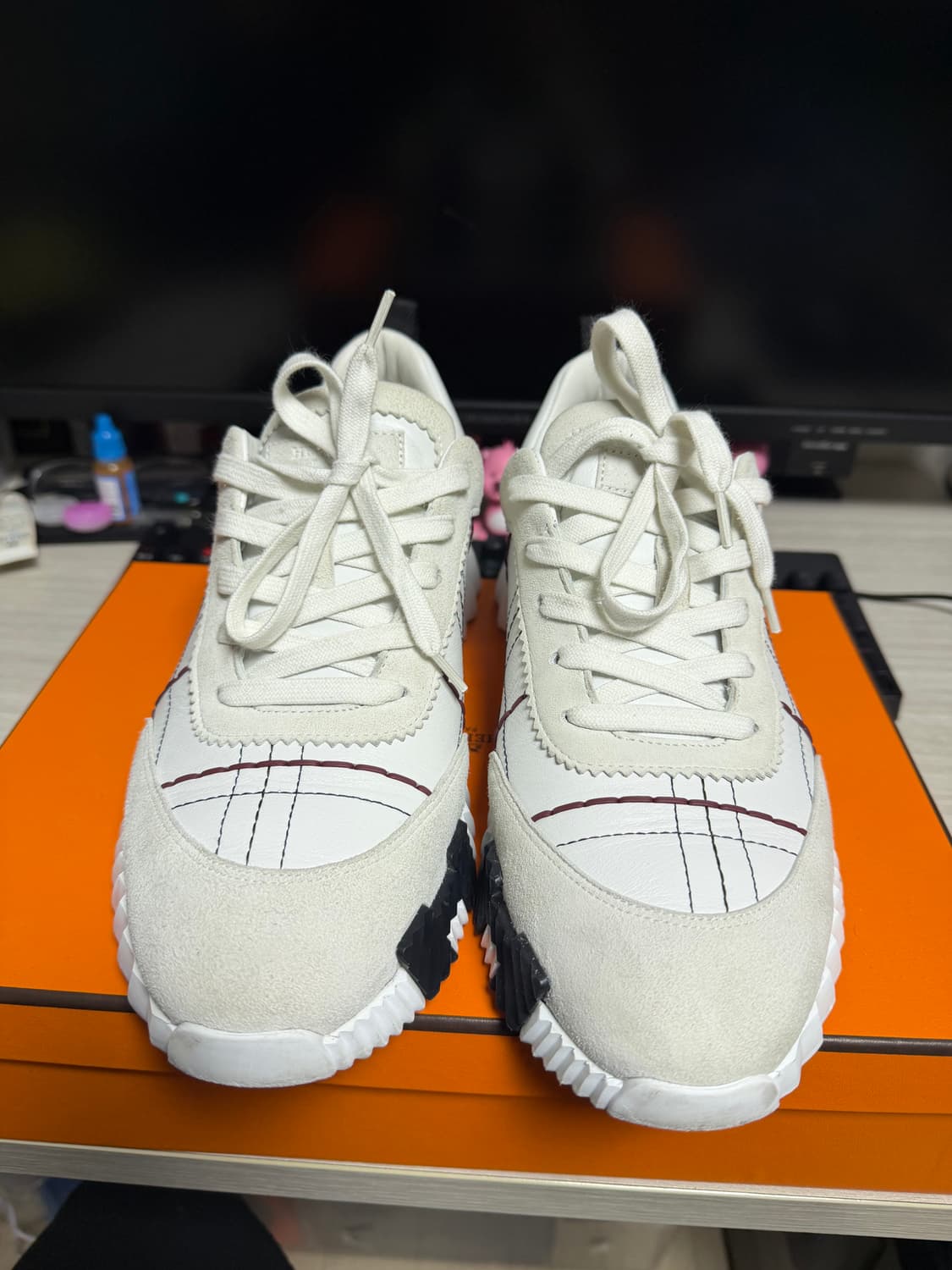 [41.5] 에르메스 바운싱 스니커즈 상품이미지4