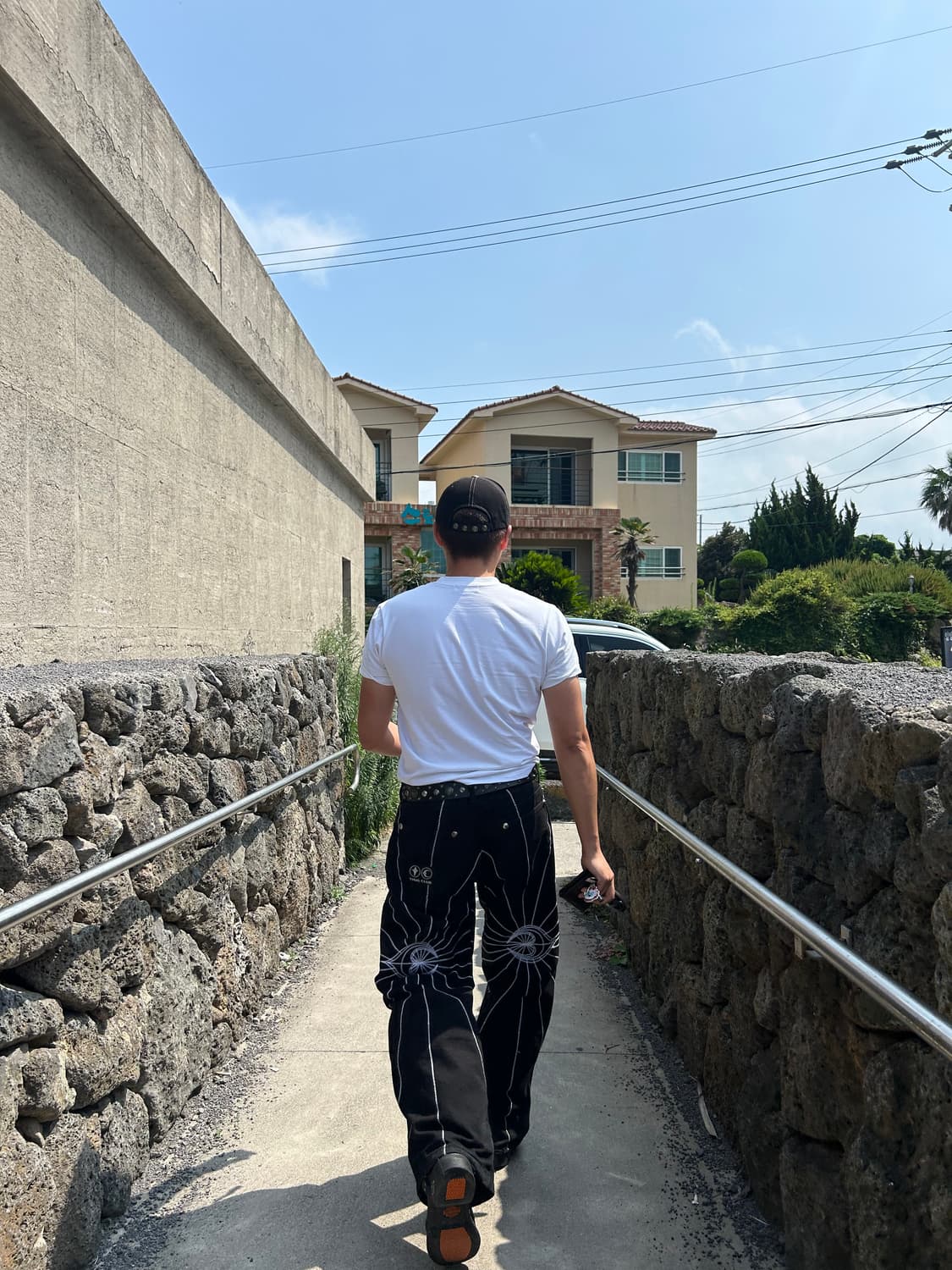 떠그클럽 체인 스티치 팬츠 상품이미지6