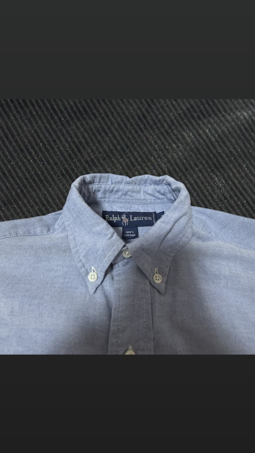 폴로 랄프로렌 코튼 셔츠 블루 상품이미지1