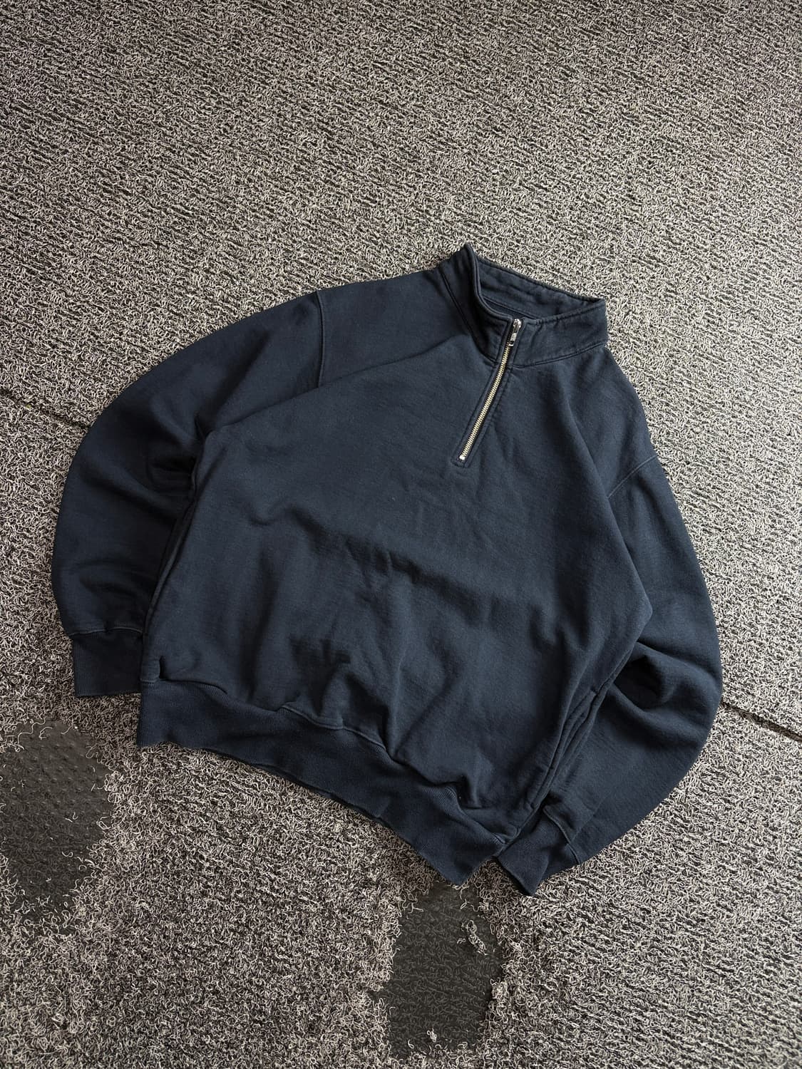 디스이즈네버댓 해비코튼 사이드로고 하프 집업 3600 상품이미지1