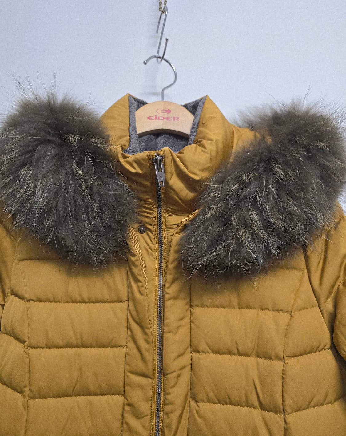 팬텀 후드 퍼 다운롱패딩 상품이미지2