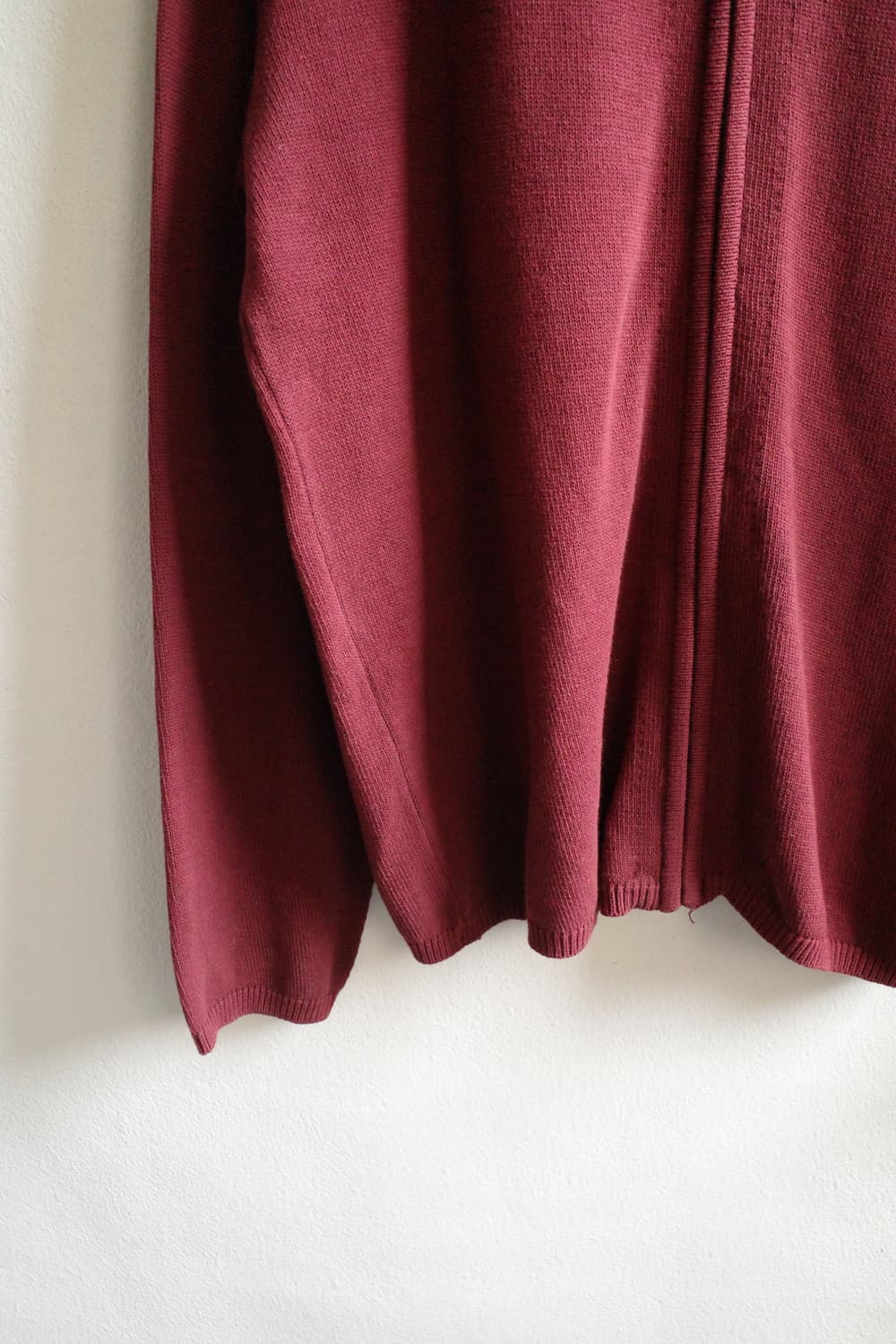 씨피컴퍼니 니트 집업 상품이미지3