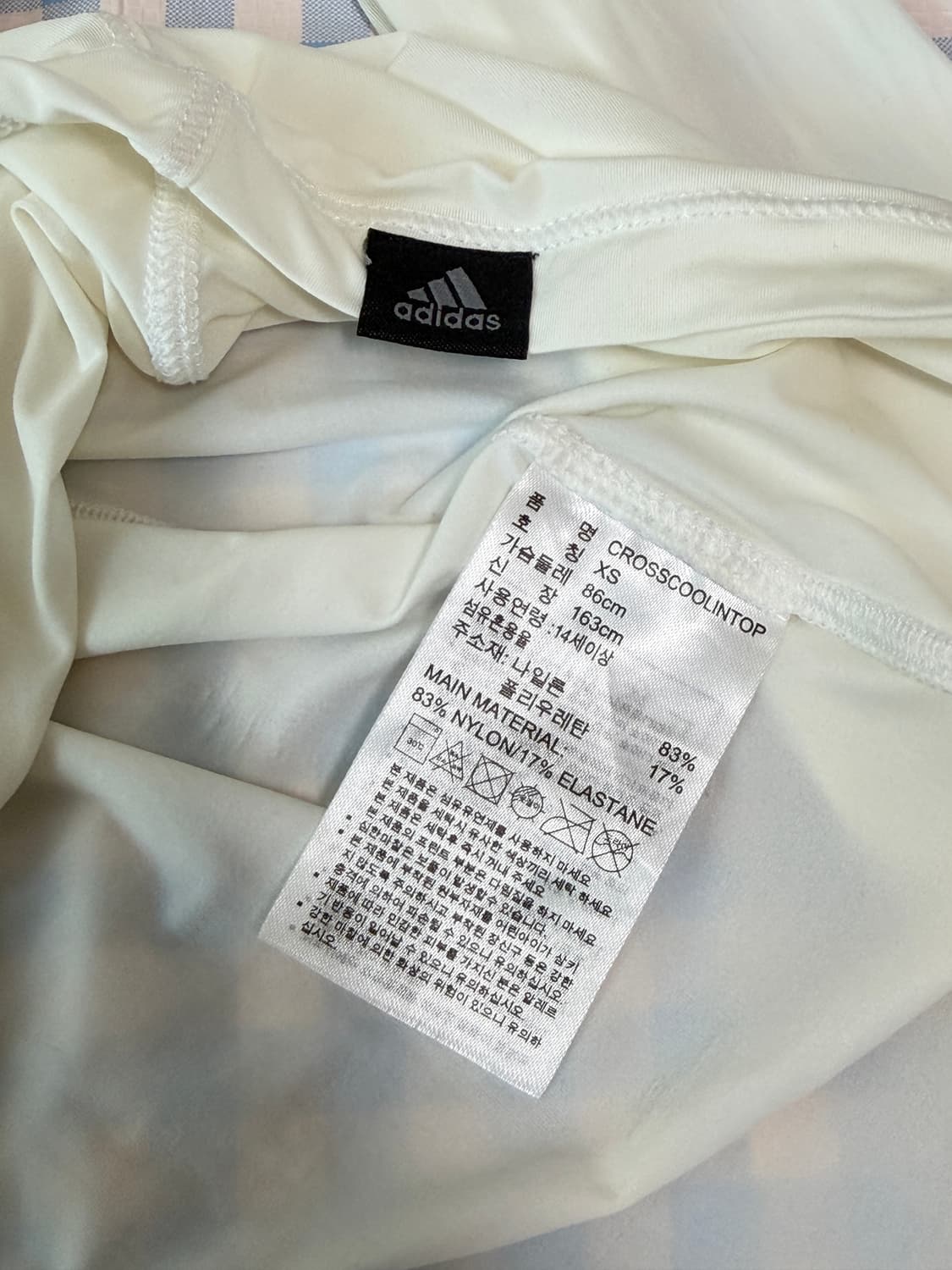 아디다스골프 이너웨어 티셔츠 냉감 자외선차단 XS 상품이미지7