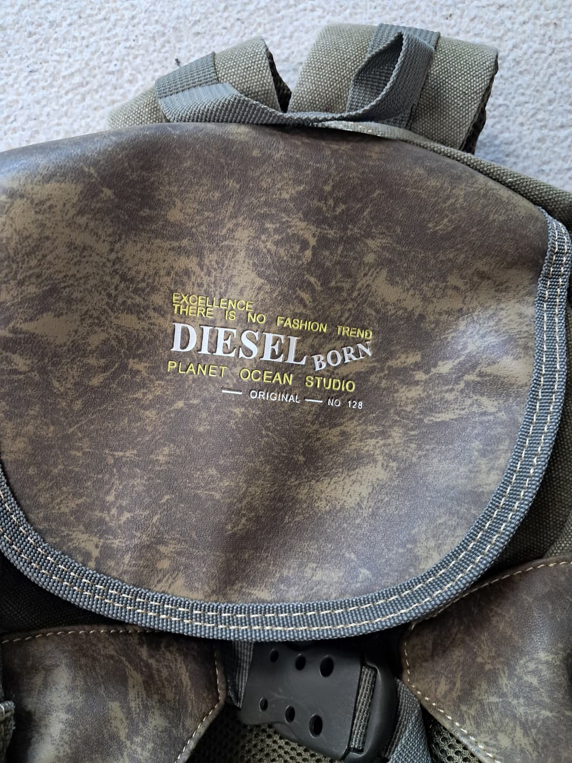 디젤90s 캔버스 밀리터리 백팩 상품이미지3