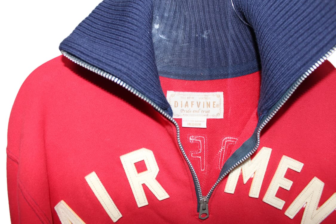 DIAFVINE 디아프바인 하프집업 스웻셔츠 상품이미지2