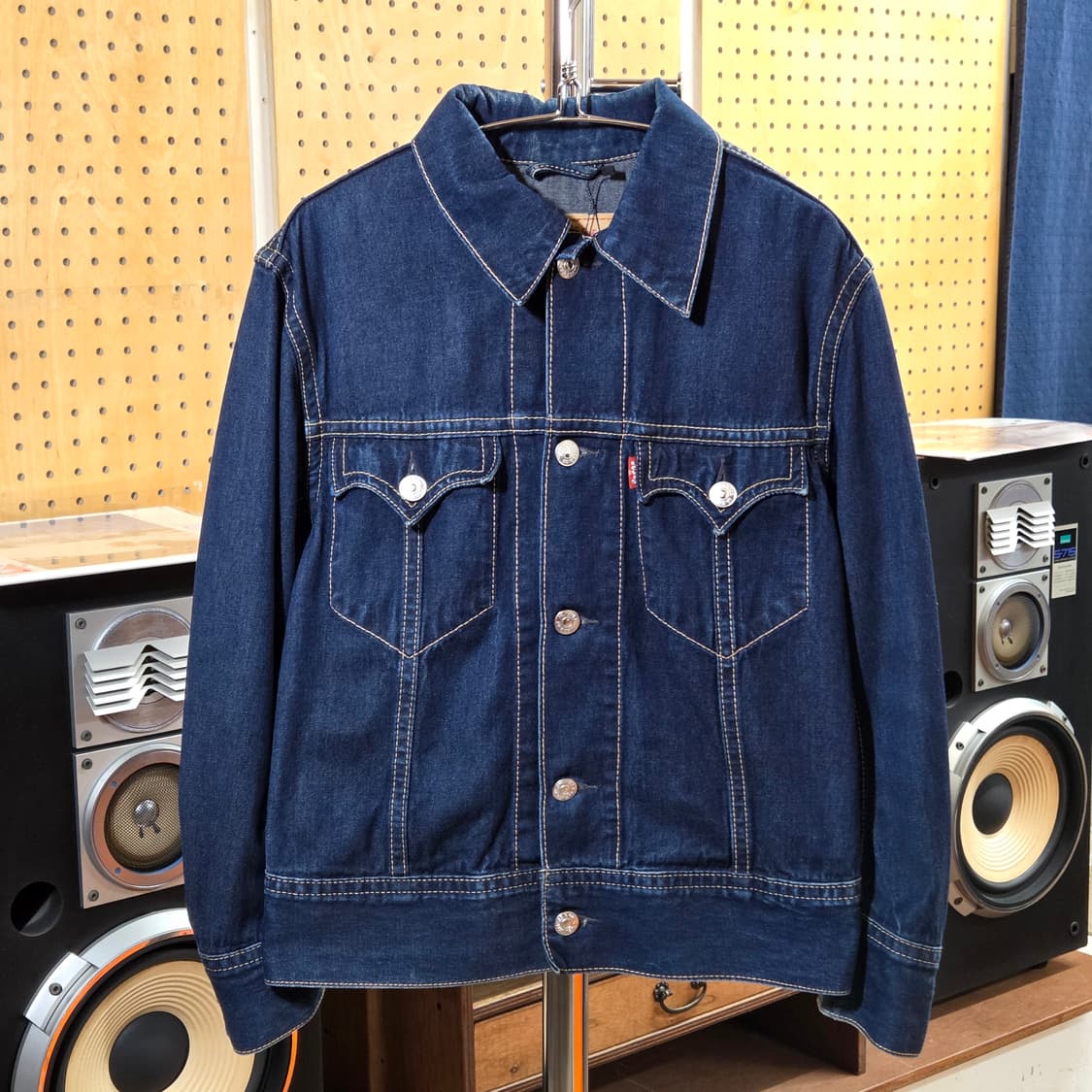 리바이스 70901 웨스턴 무드 진청 데님 자켓 상품이미지2