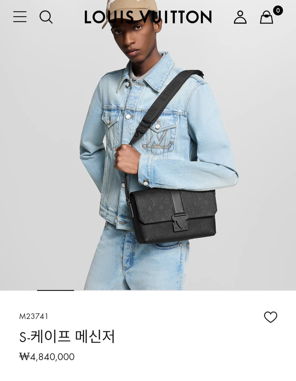 루이비통 토리옹 S-케이프 메신저 크로스백 신형 (새상품) 상품이미지2