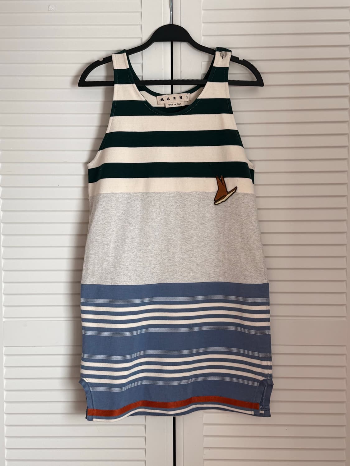 Marni stripe sleeveless dress 상품이미지1