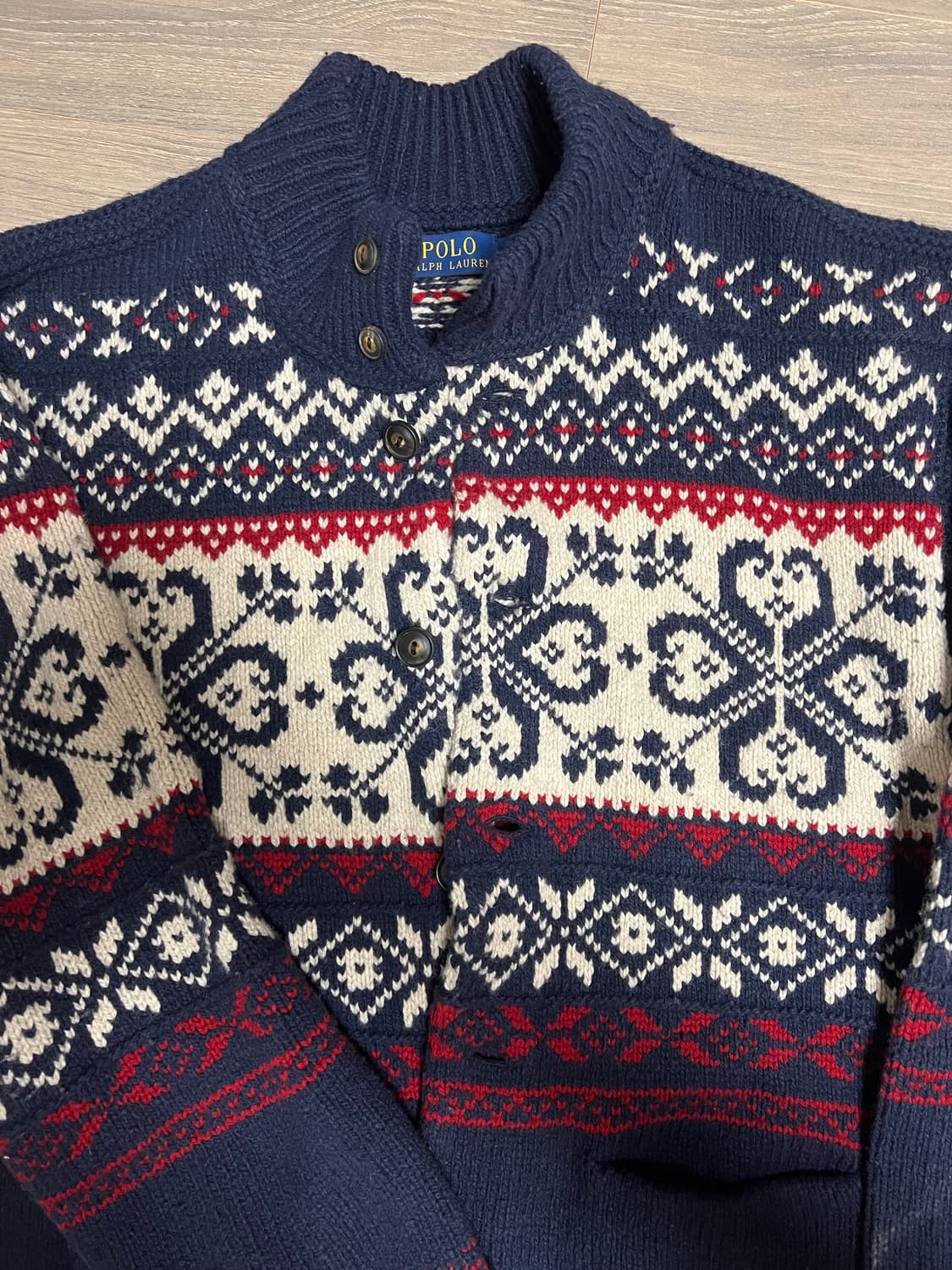 랄프로렌 스노우플레이크 가디건 상품이미지4