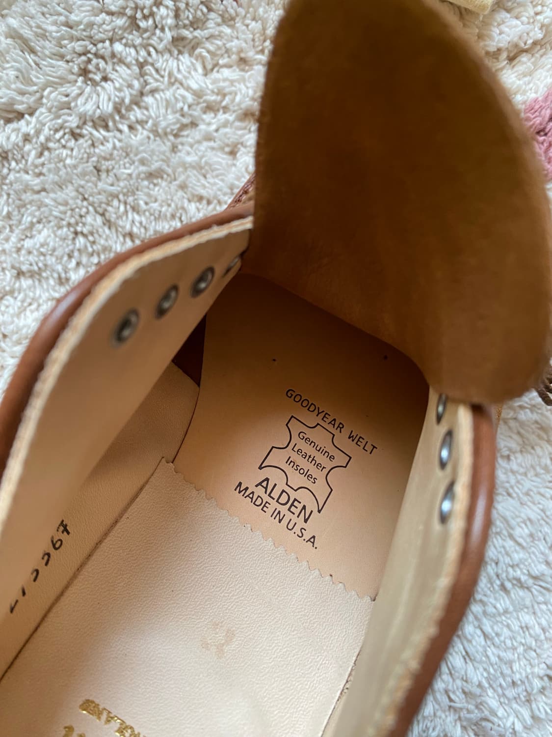 새상품 알든 29336F 스너프 스웨이드 플레인토 더비 슈즈 상품이미지5