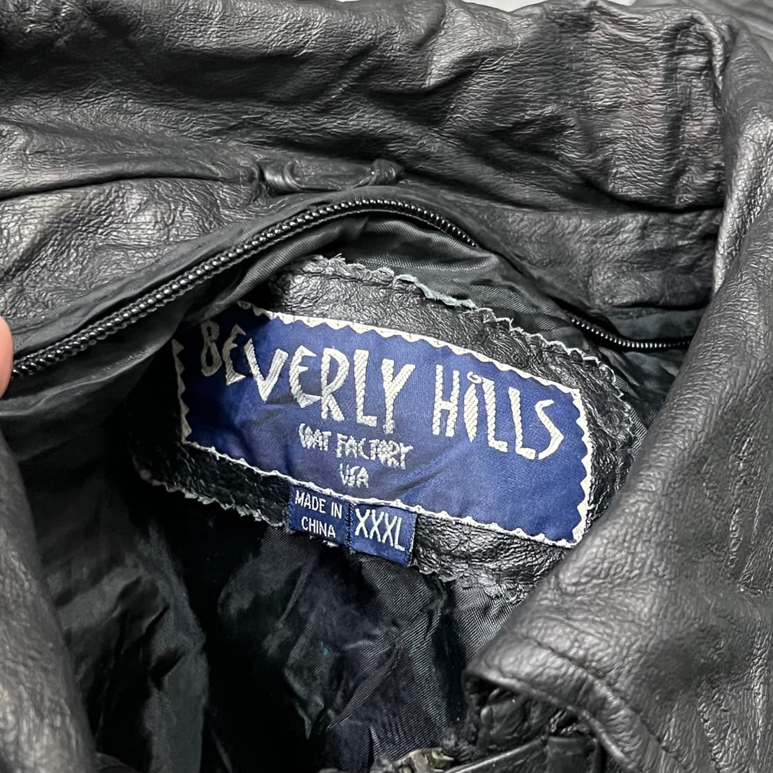  Beverly Hills 레더 카라 자켓 y15042 상품이미지5