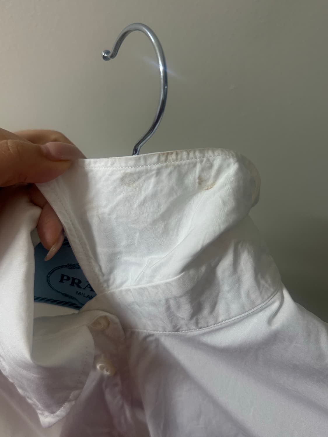 프라다 나일론 셔츠 원피스 38 prada 상품이미지3