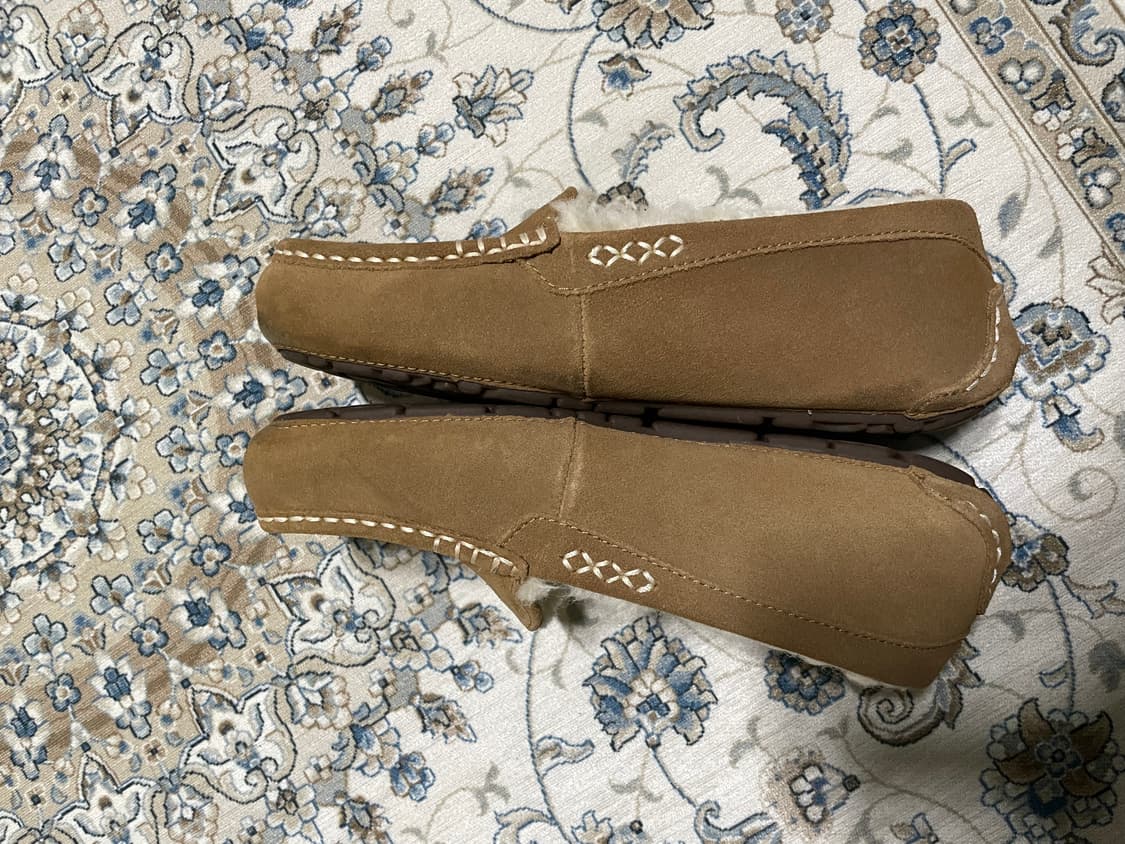 어그 UGG 앤슬리 모카신 뮬 로퍼 슬립온 250 체스터넛 상품이미지4