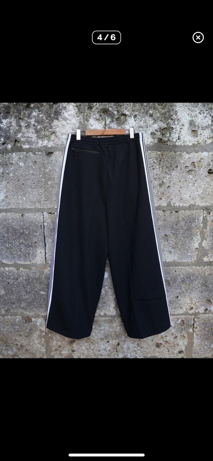 니들스 x BEAVER 별주 H.D. 트랙팬츠코튼저지 블랙 사이즈교환 상품이미지3