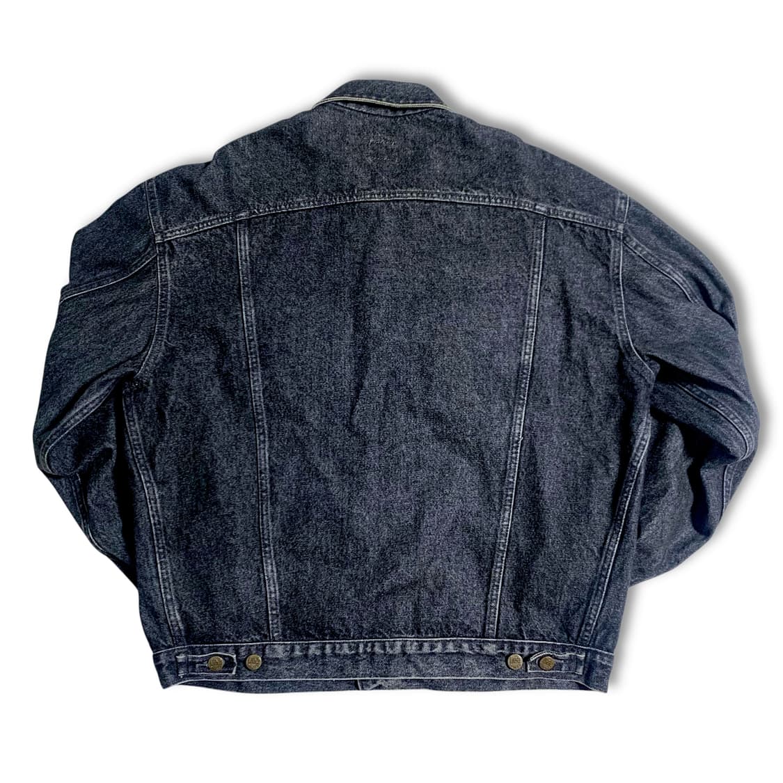 [L] 80s Lee denim black jacket 상품이미지6