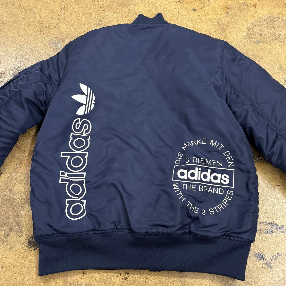 [정품/100] 아디다스 오리지널스 네이비 블루종 자켓 b14 상품이미지4