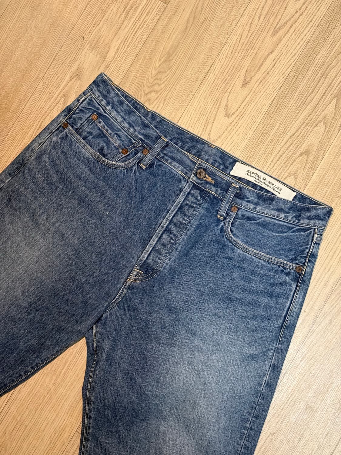 캐피탈 몽키시스코 14oz 데님 5P 인디고 상품이미지4