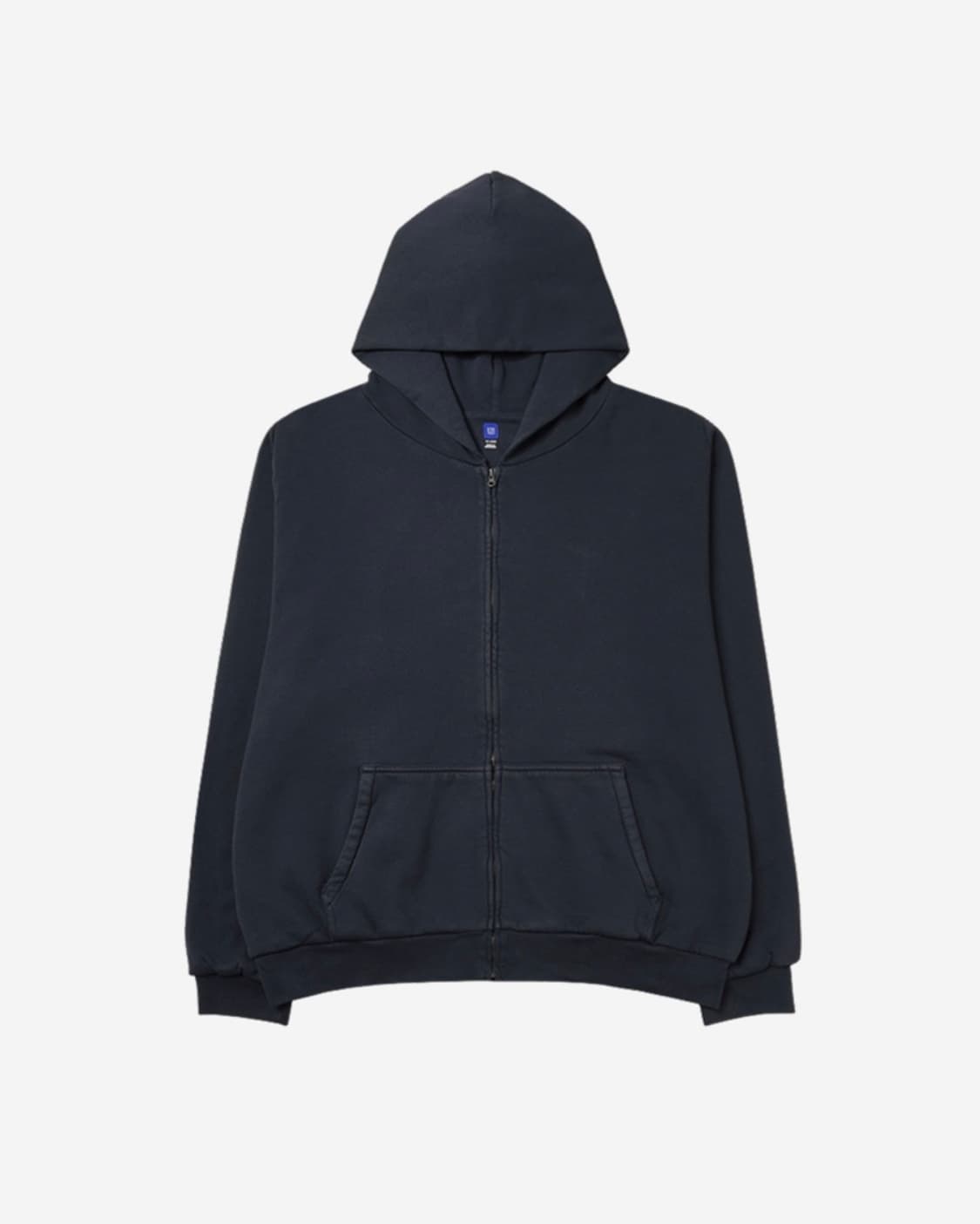 Yeezy YZY Zip-Up Hoodie Navy 상품이미지1