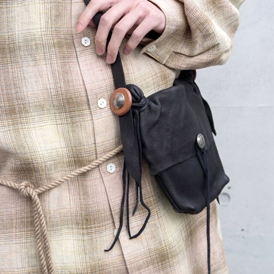 [OS]BOWWOW 바우와우 디어스킨 미니 크로스백 상품이미지5