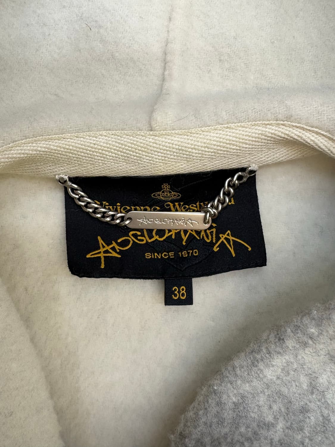 [ 38 ] 비비안웨스트우드 울 후드 코트 상품이미지4