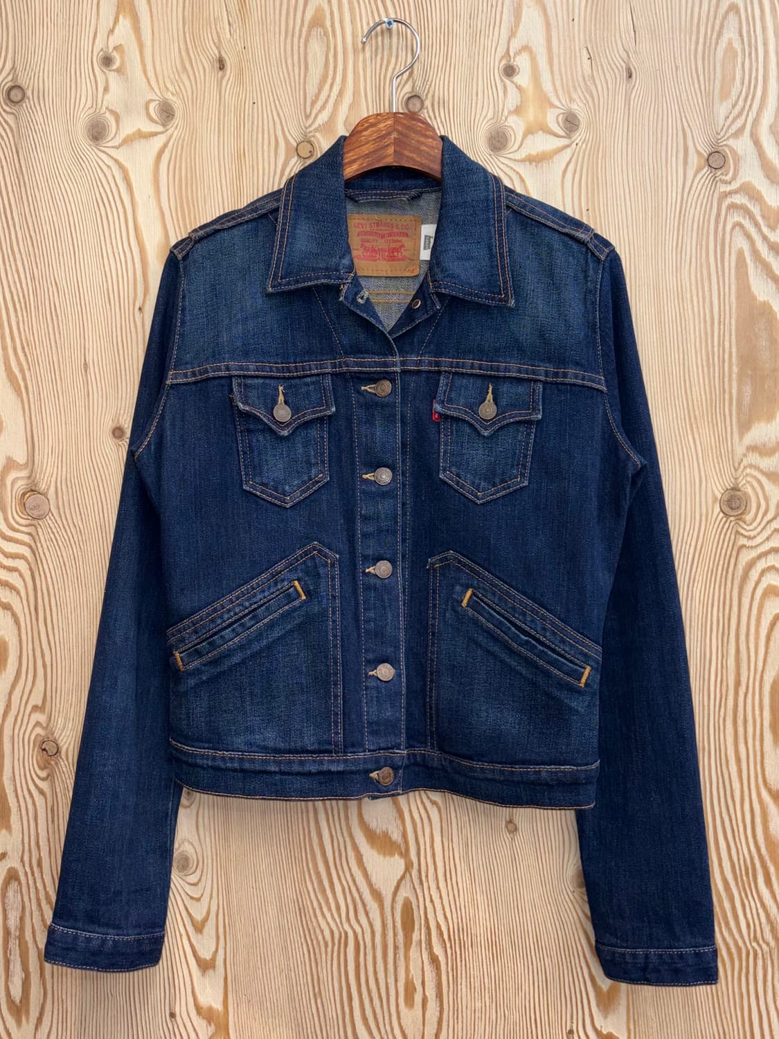 리바이스 데님 트러커 자켓 우먼 상품이미지1