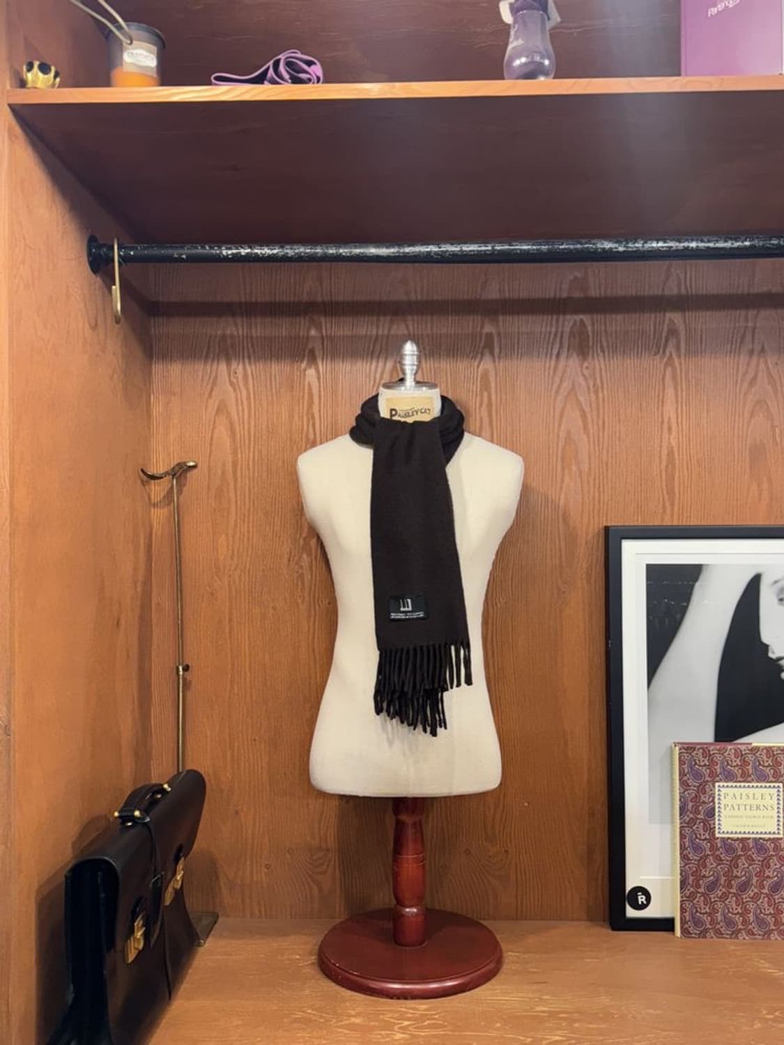 던힐 캐시미어 머플러 상품이미지1