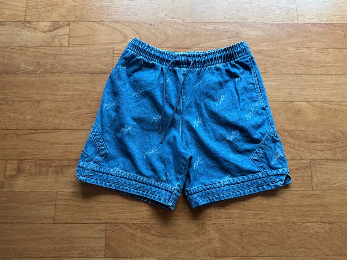 [L] 조던 데님 쇼츠 상품이미지1