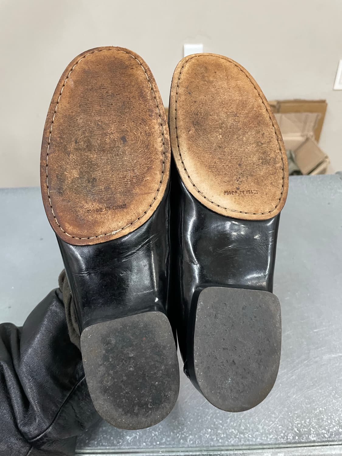 베르사체 메두사 레더 로퍼 EU37 상품이미지6