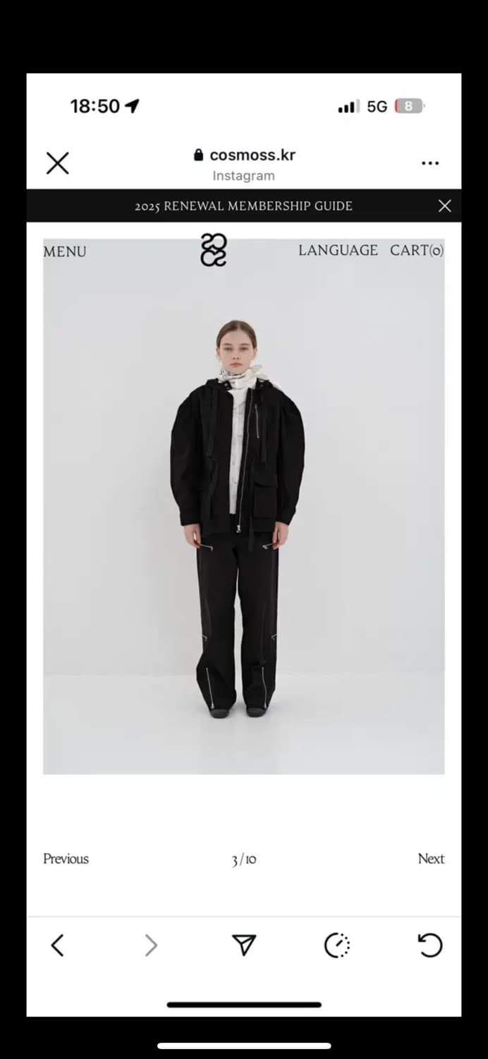 Cosmoss 코스모스 puff military jacket 자켓 상품이미지3