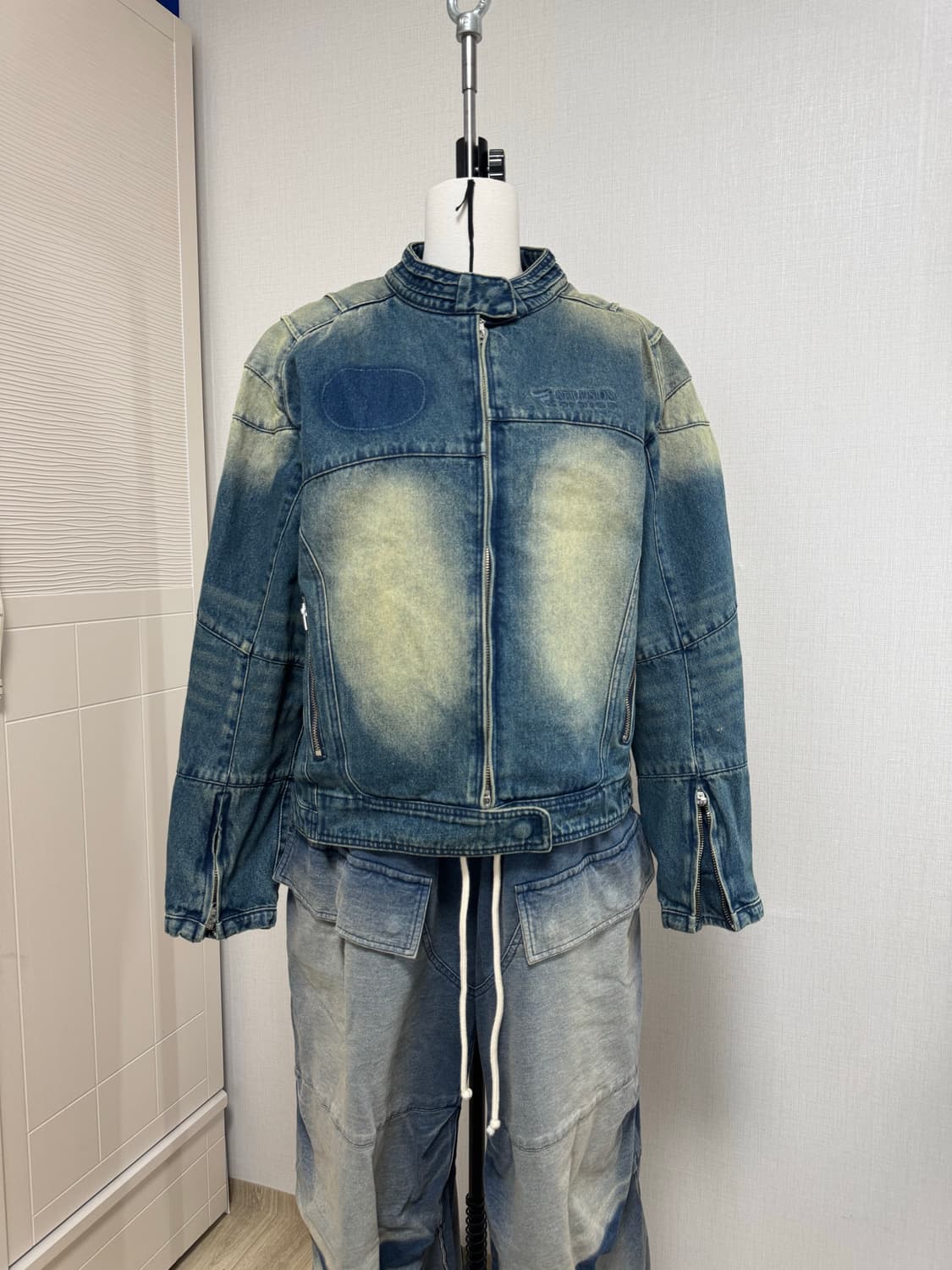 ETCE이티씨이데님 레이서 자켓M 상품이미지1