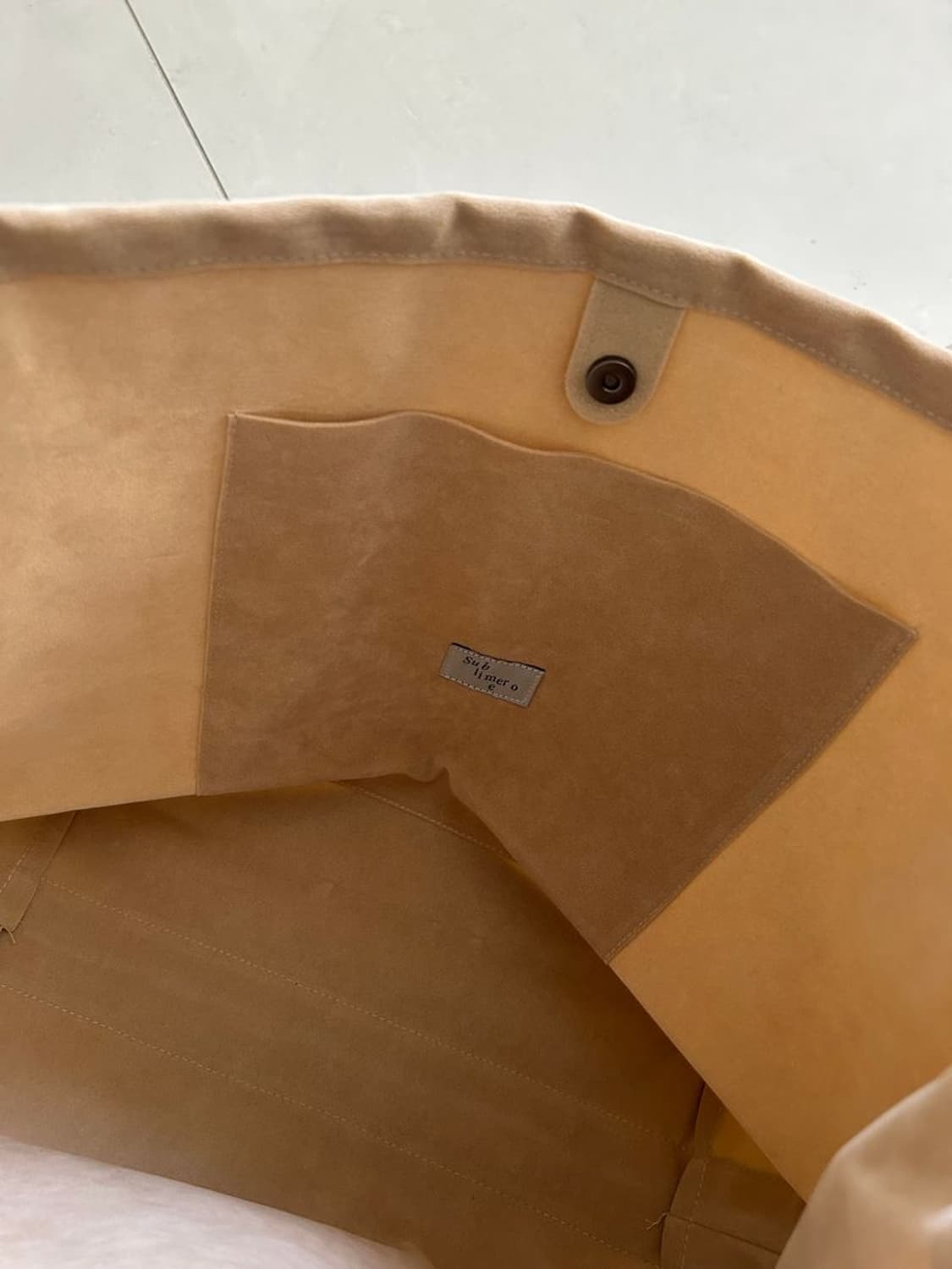 ECO SUEDE SHOULDER BAG 친환경 스웨이드 숄더백 상품이미지3