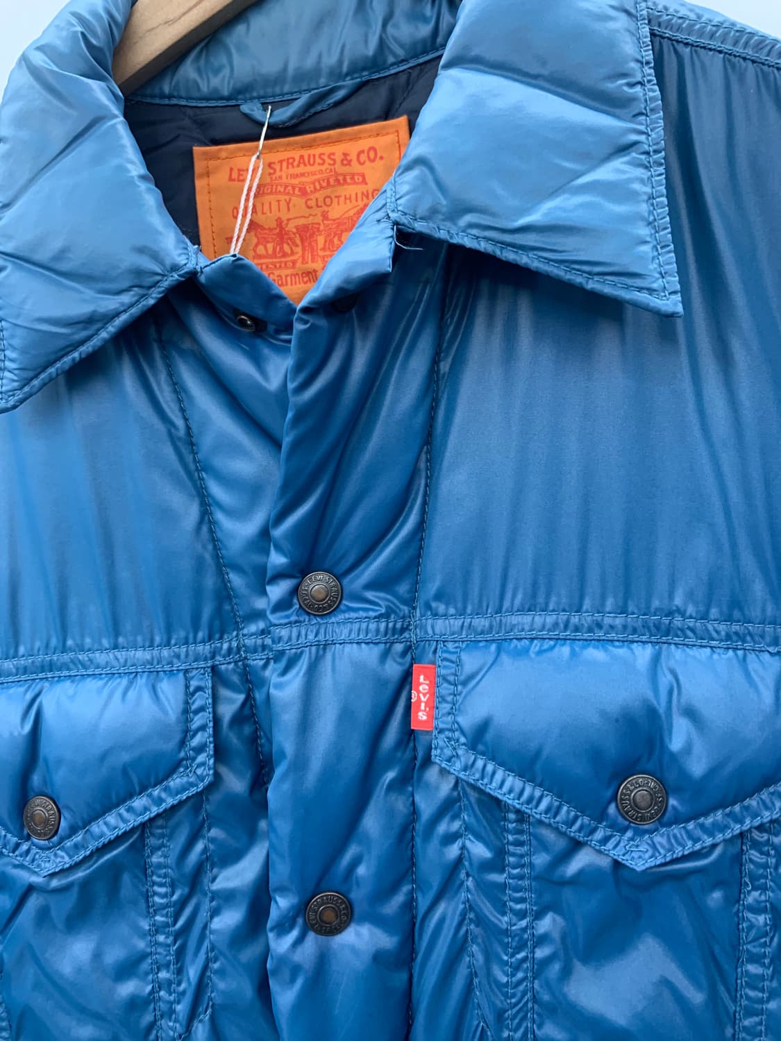 리바이스 블루 퀄팅 자켓 상품이미지6