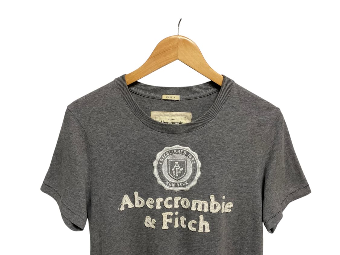 아베크롬비 빅로고 라운드 티셔츠 M 상품이미지3