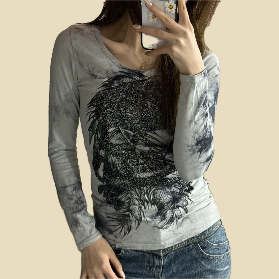 버커루 딱붙 티 상품이미지1