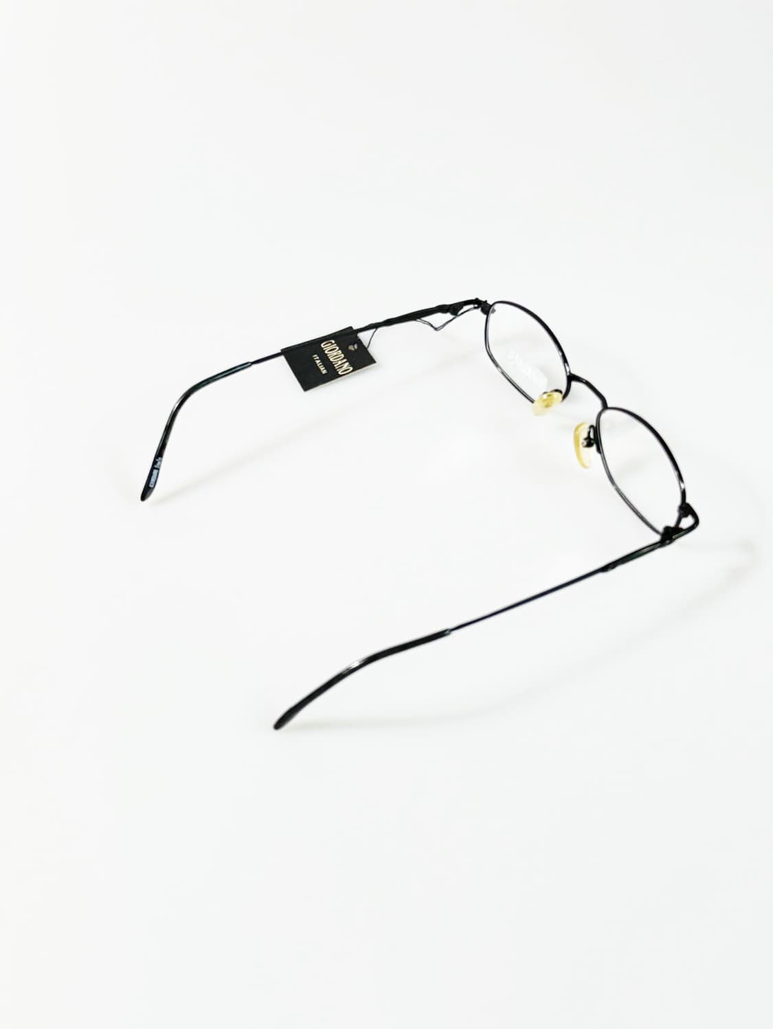 90s GIORDANO 슬림 오벌 메탈 프레임 빈티지 안경 상품이미지4