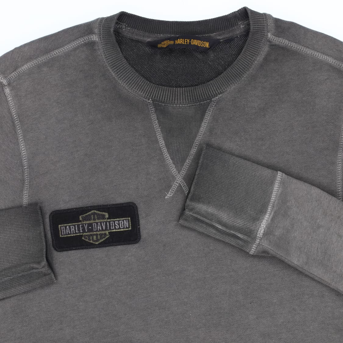 [M정도] 할리데이비슨 남성 크루넥 빈티지 긴팔 맨투맨 티셔츠 N6948 상품이미지5