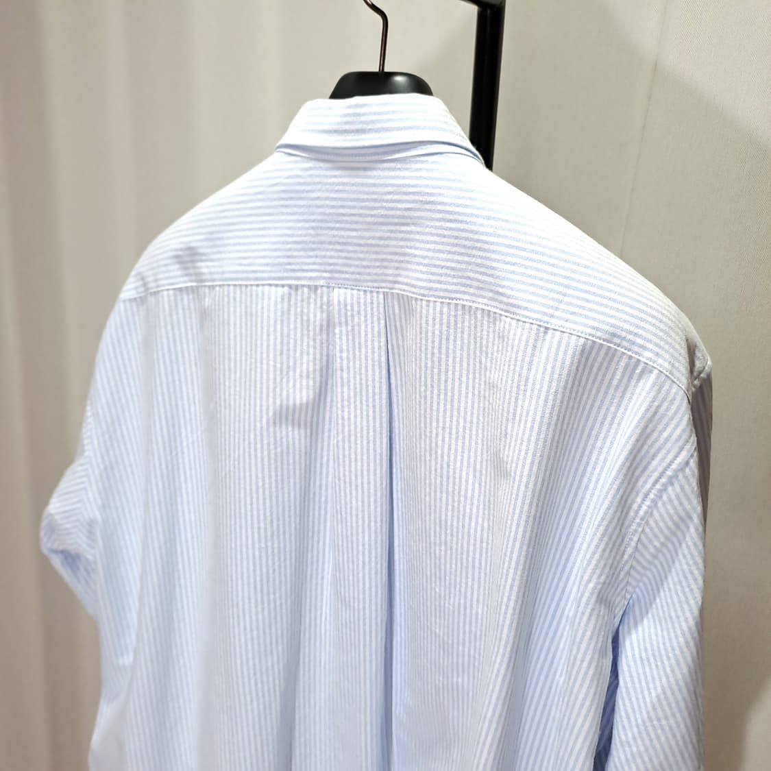 (택포) Beams 빔즈 야부사메 폴로 스트라이프 셔츠 110 B805 상품이미지5