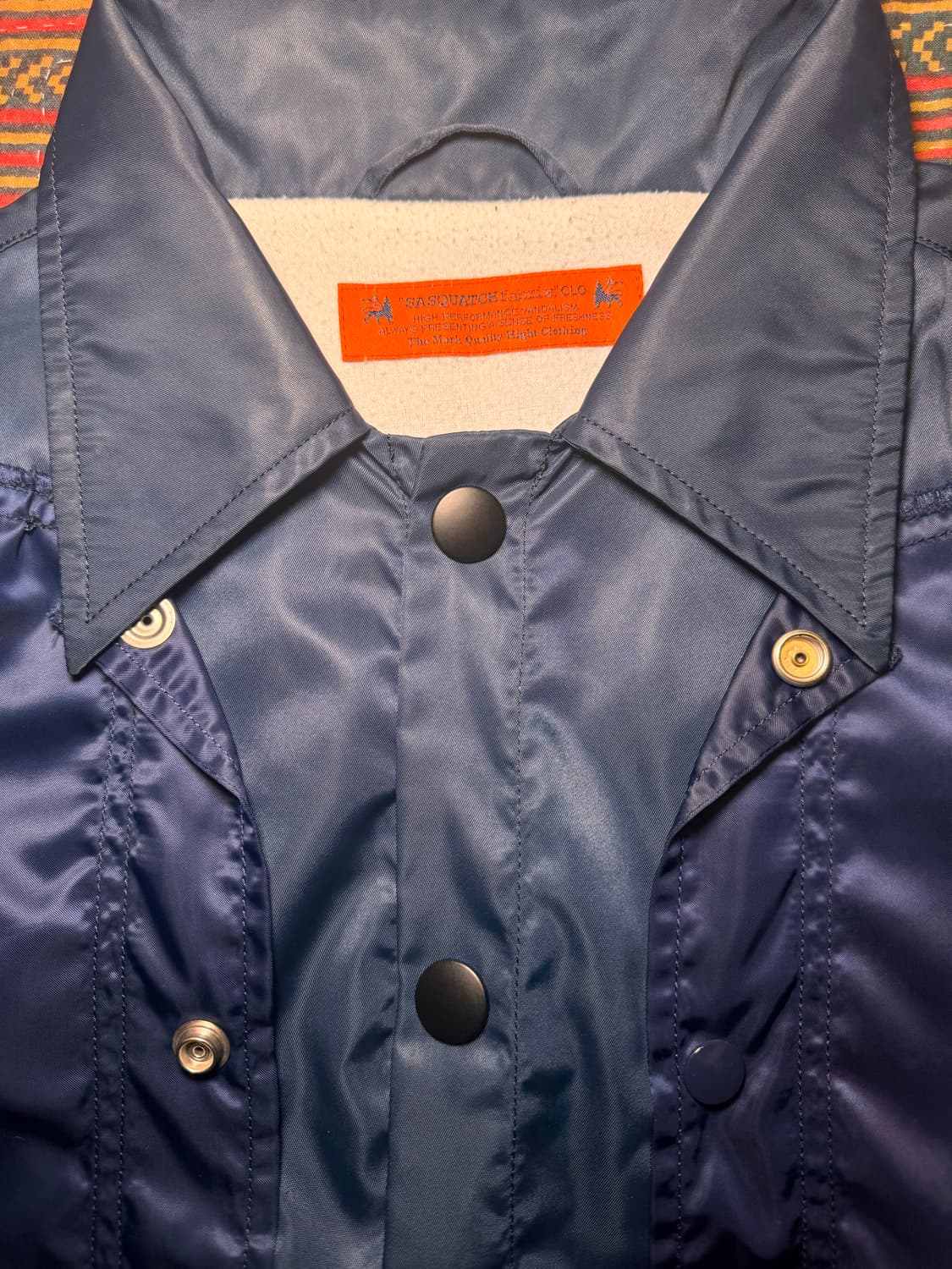 사스콰치패브릭스 / sasquatchfabrix 새틴 프린팅 야상 상품이미지4