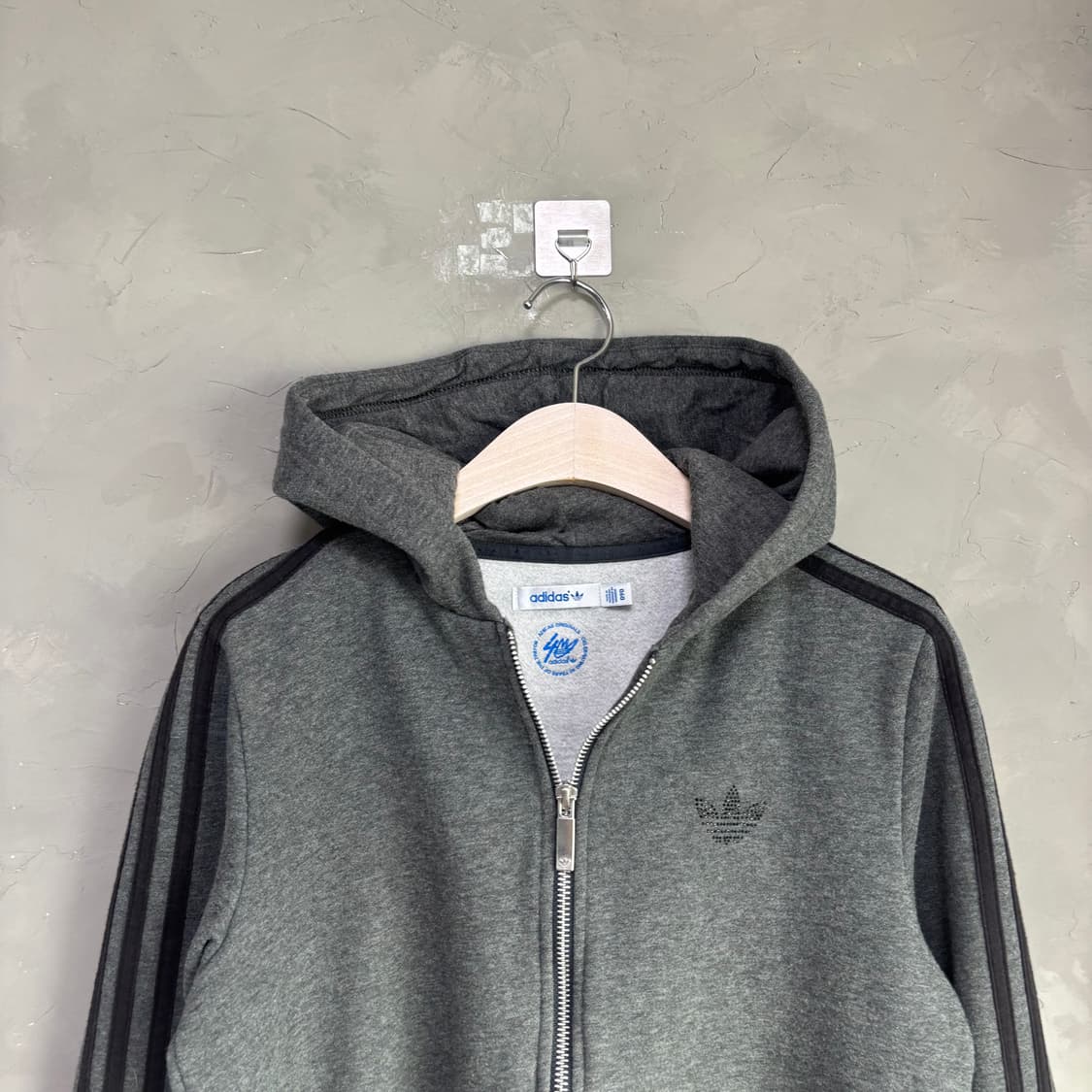 아디다스 파이어버드 큐빅 후드집업 상품이미지2