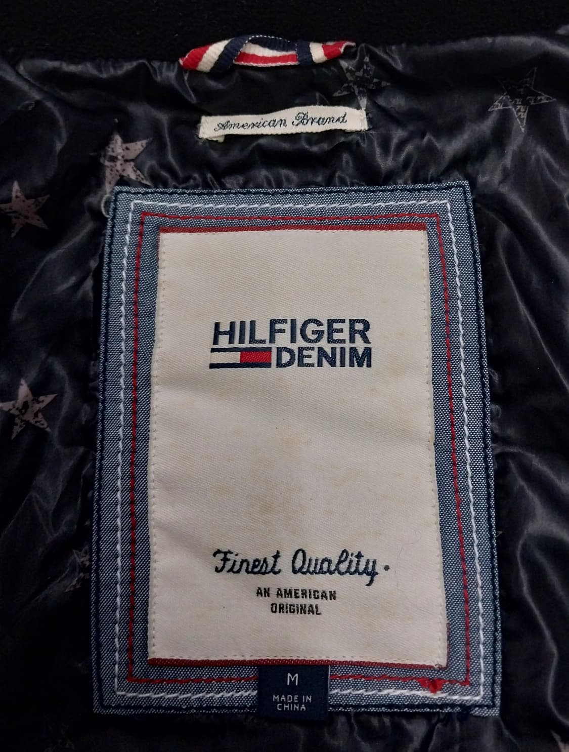 타미힐피거 블랙 롱패딩 M (후드분리됨) 상품이미지4