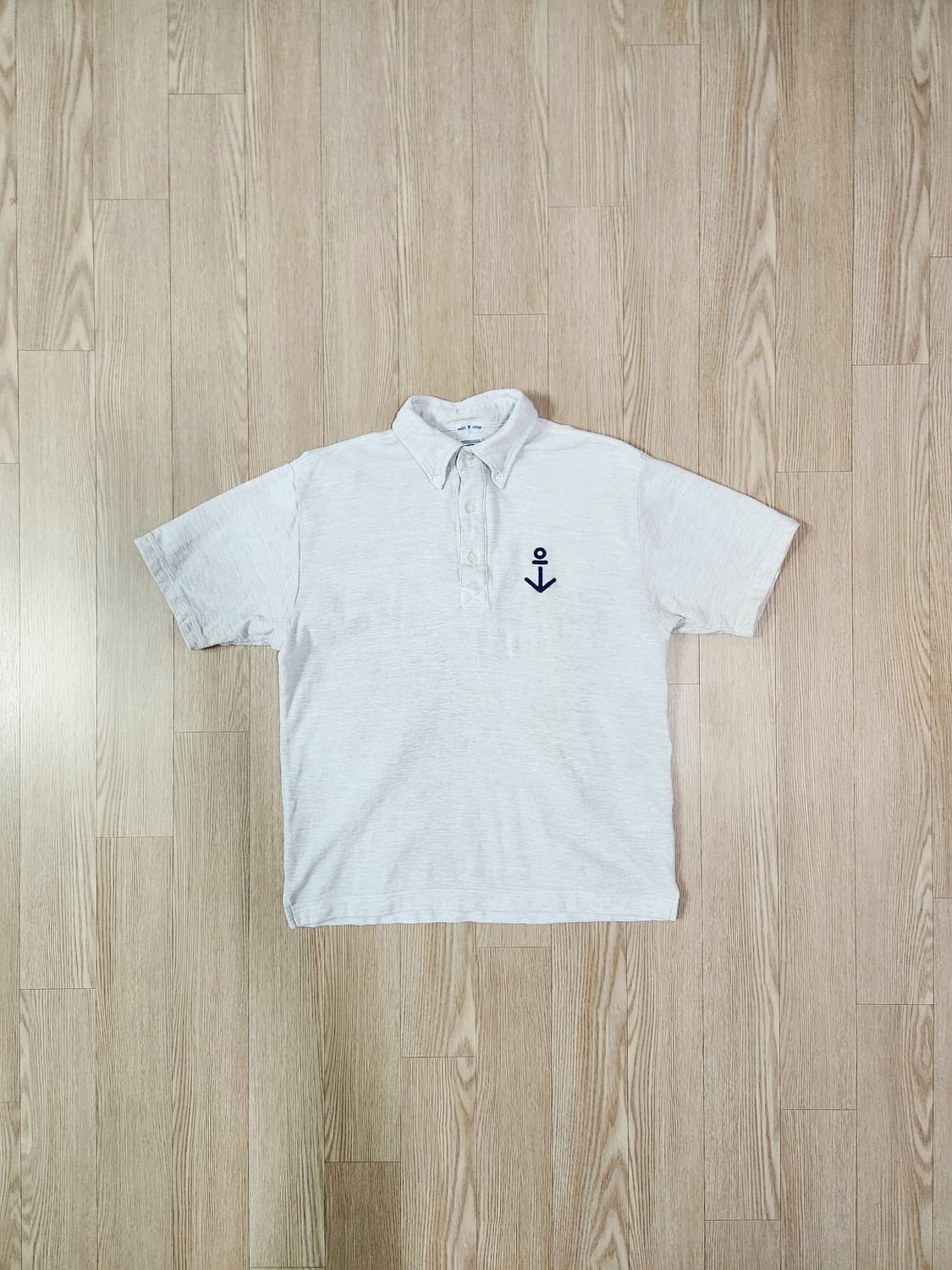 Boat House japan 라이트 그레이 칼라 티셔츠 상품이미지1